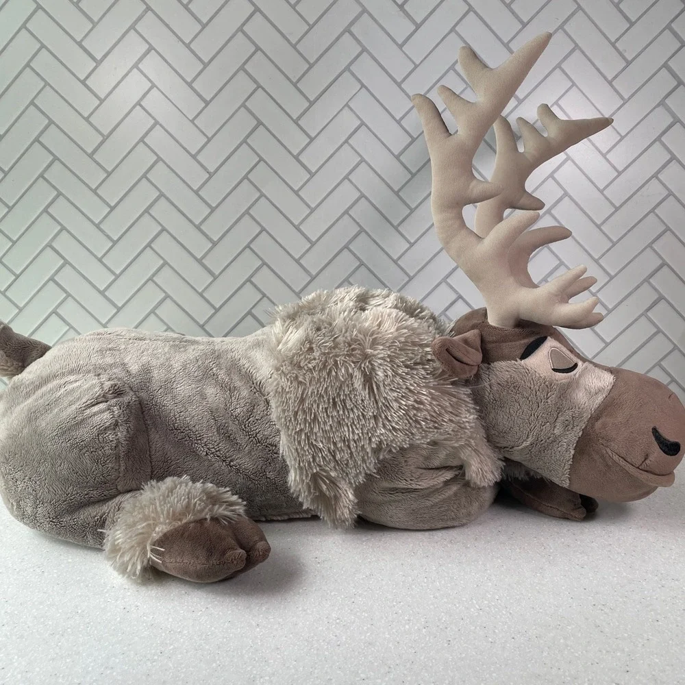 Disney Frozen Sven Cuddleez LARGE 22-inch Plush Reindeer Stuffed Animal Toy Soft